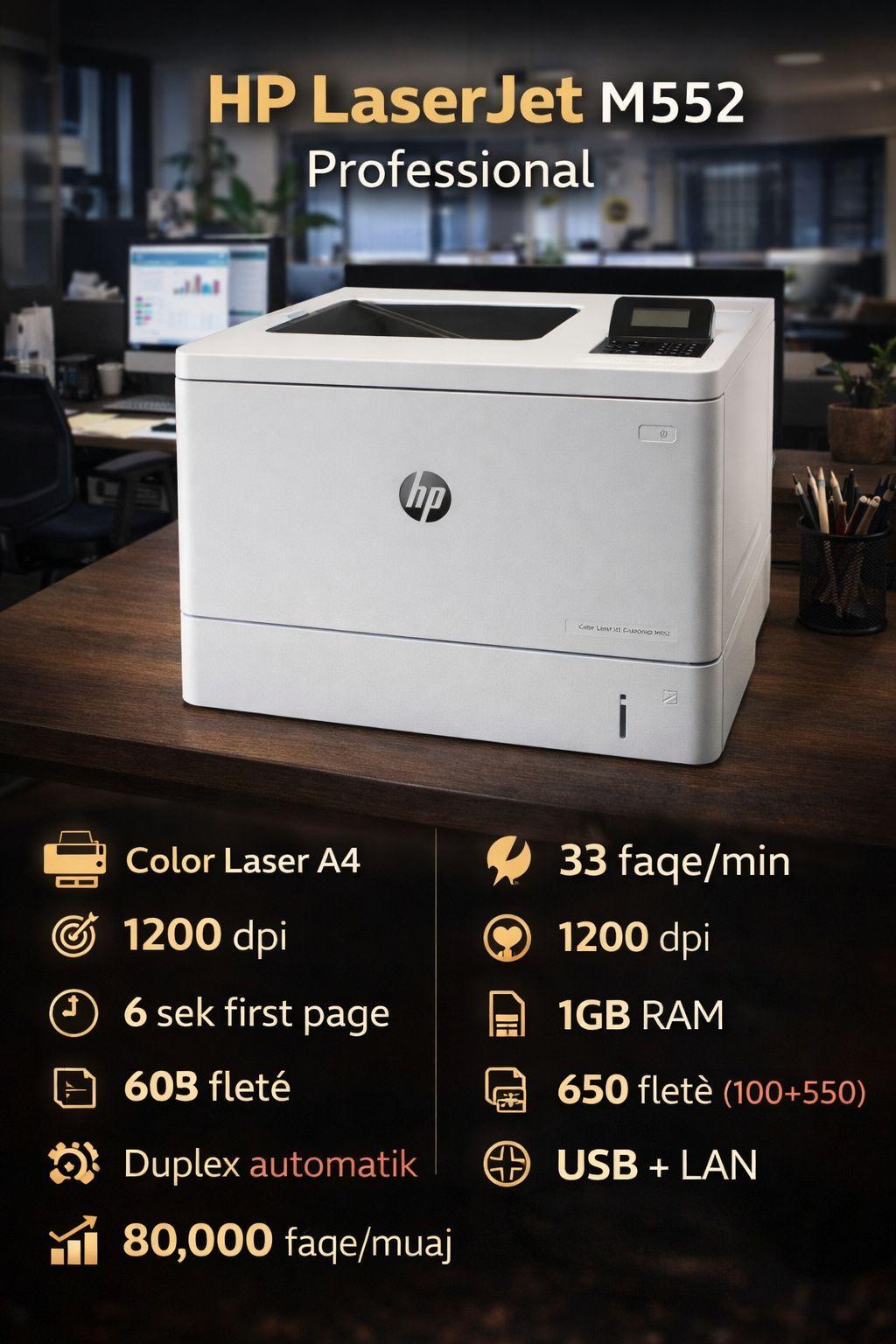 HP LaserJet M552